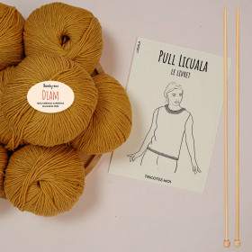 Pull mérinos à tricoter Licuala