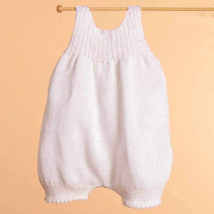 Patron tricot Barboteuse Soan