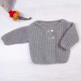 Patron tricot Gilet Léa