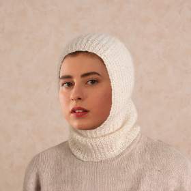 Cagoule à tricoter Sparnia