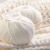 Snow alpaca yarn