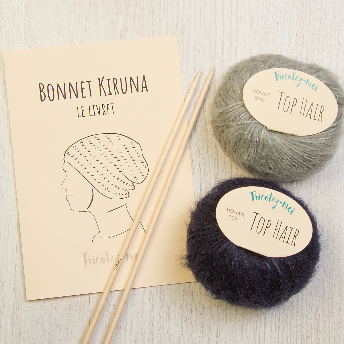 Bonnet Kiruna à tricoter