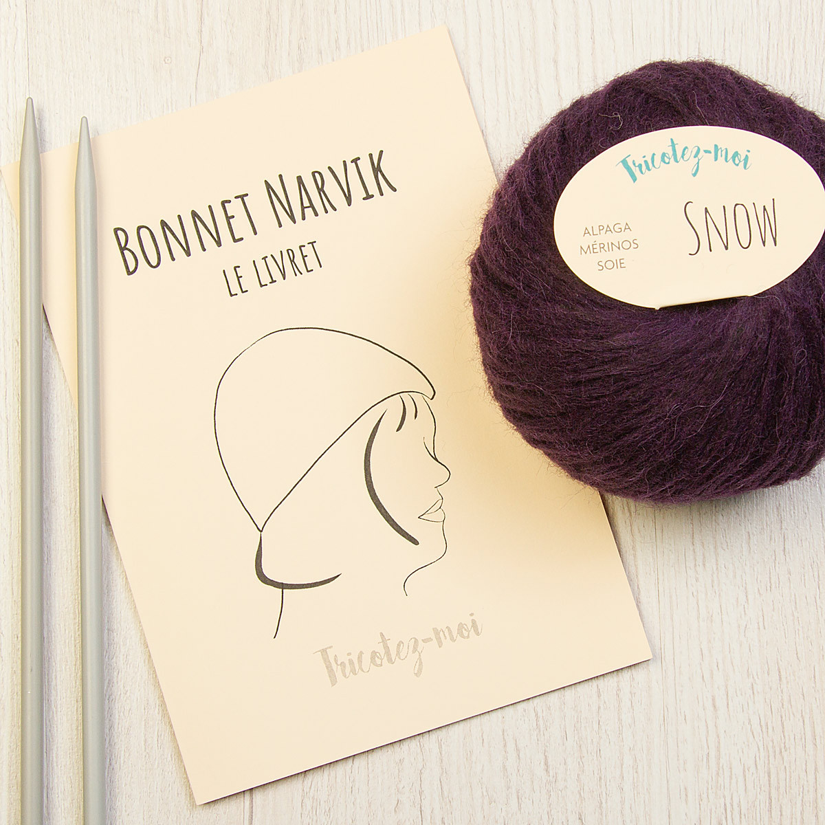 Bonnet Narvik à tricoter