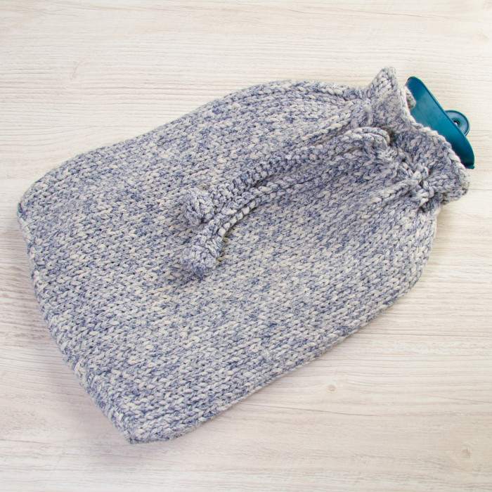 Housse de bouillotte kit tricot