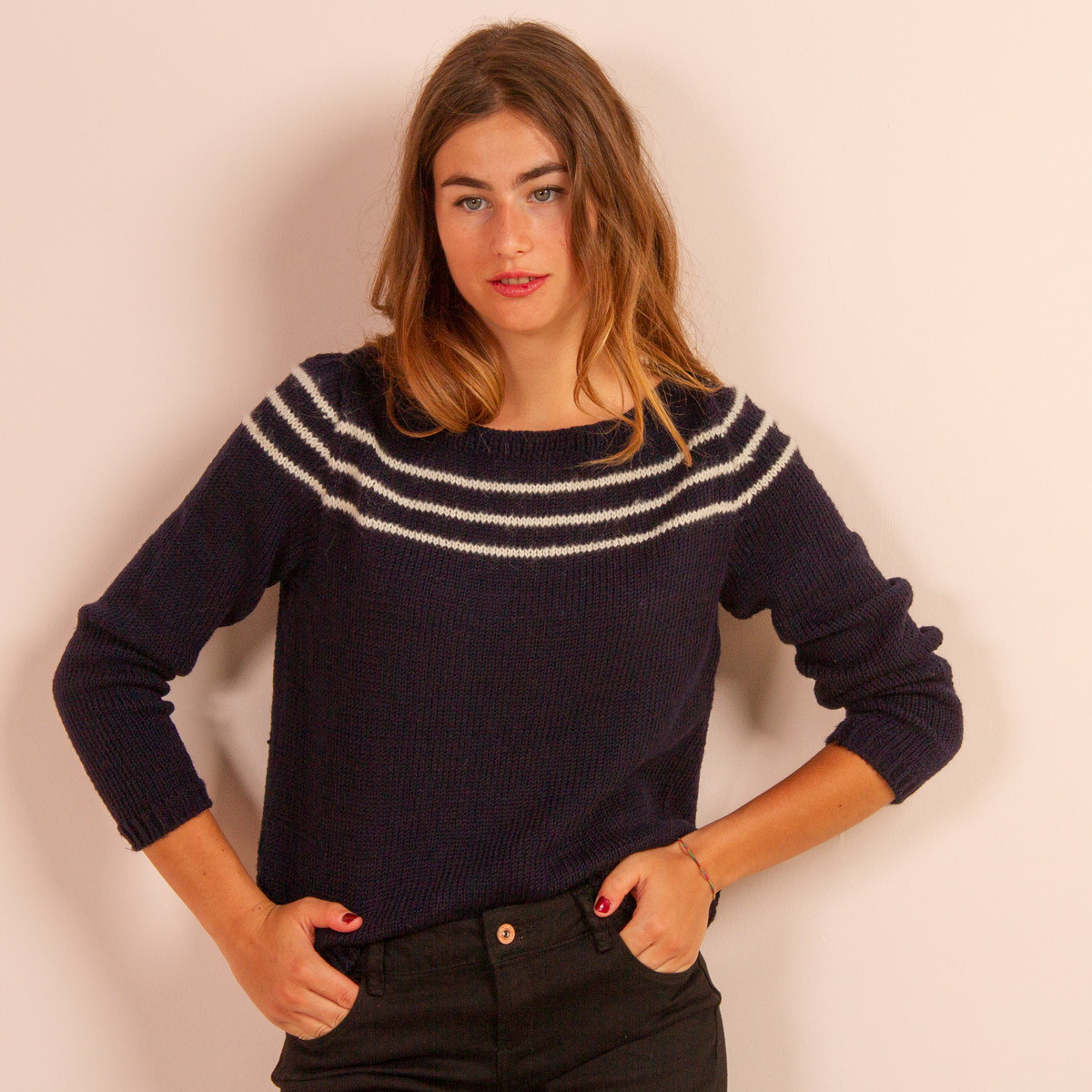 Telline ready-to-knit sweater