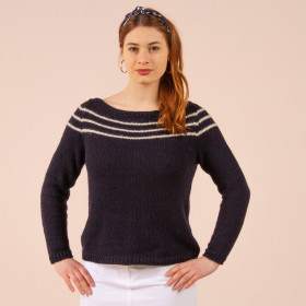 Modèle tricot pull femme
