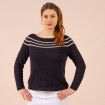 Telline sweater knitting pattern