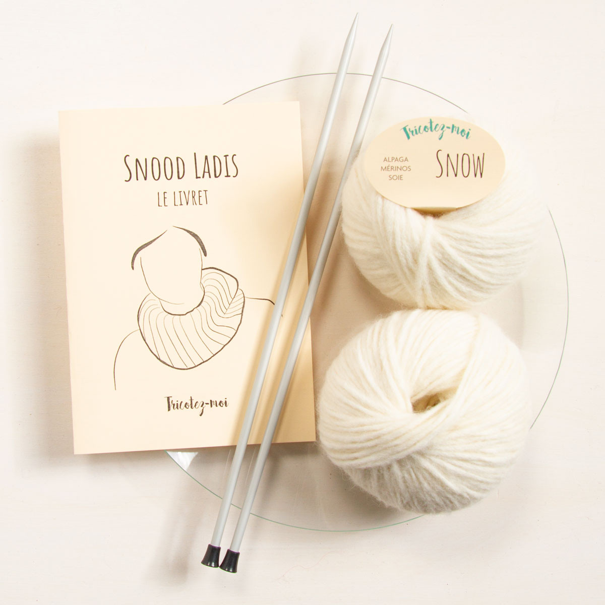 Ladis ready-to-knit Snood