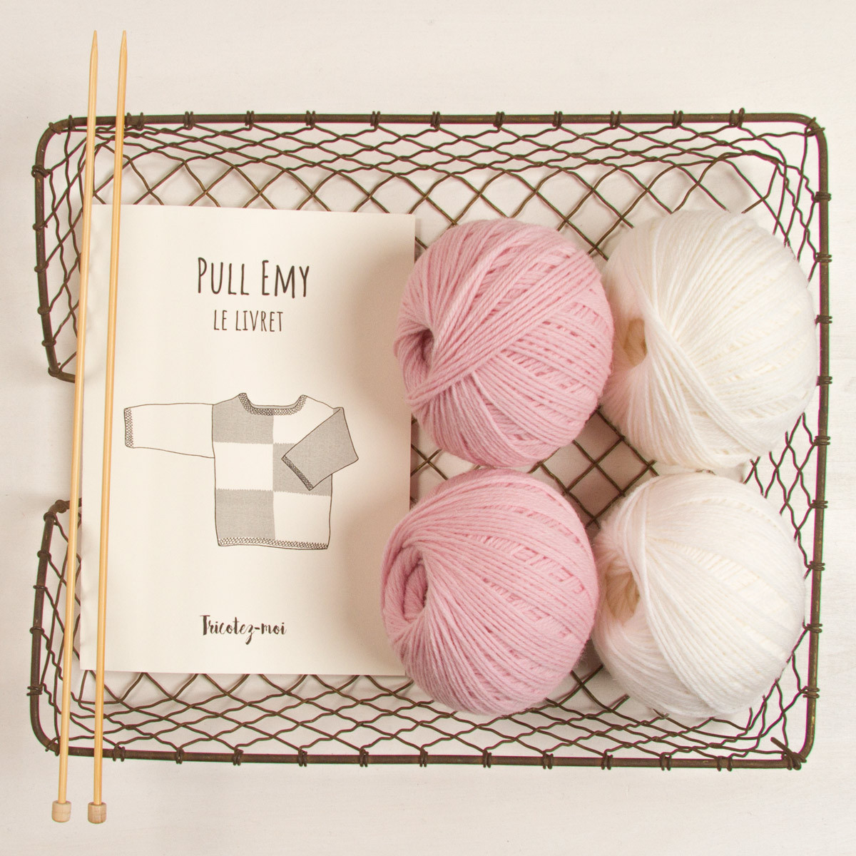 Pull Emy kit tricot