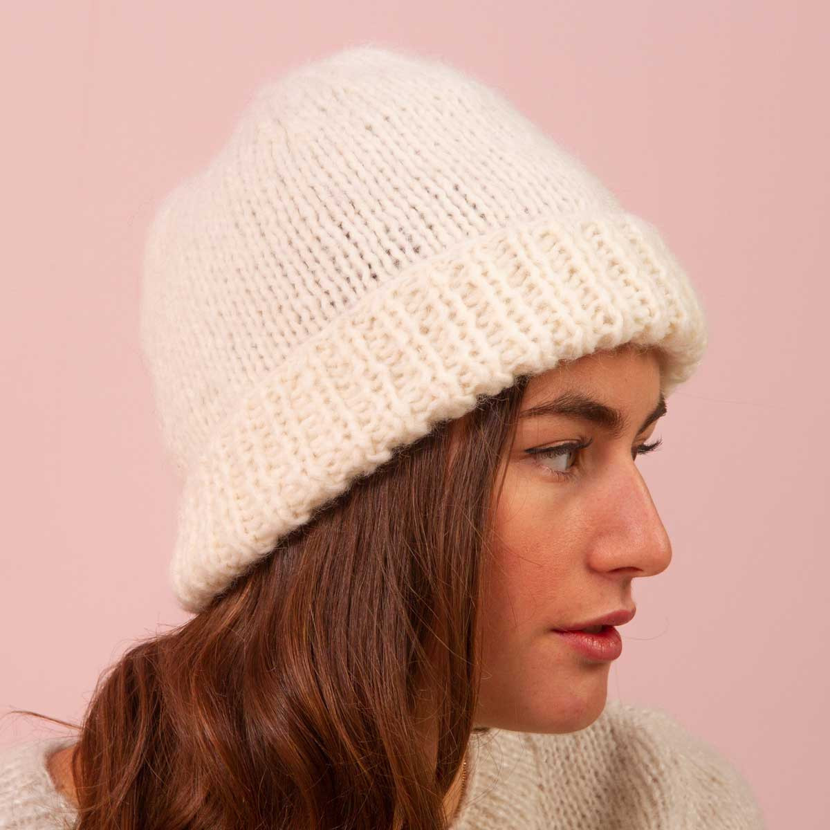 Bonnet à Queue De Cheval Boolavard - Coton Doux Extensible - Pour Sport Ou Quotidien - Taille Unique