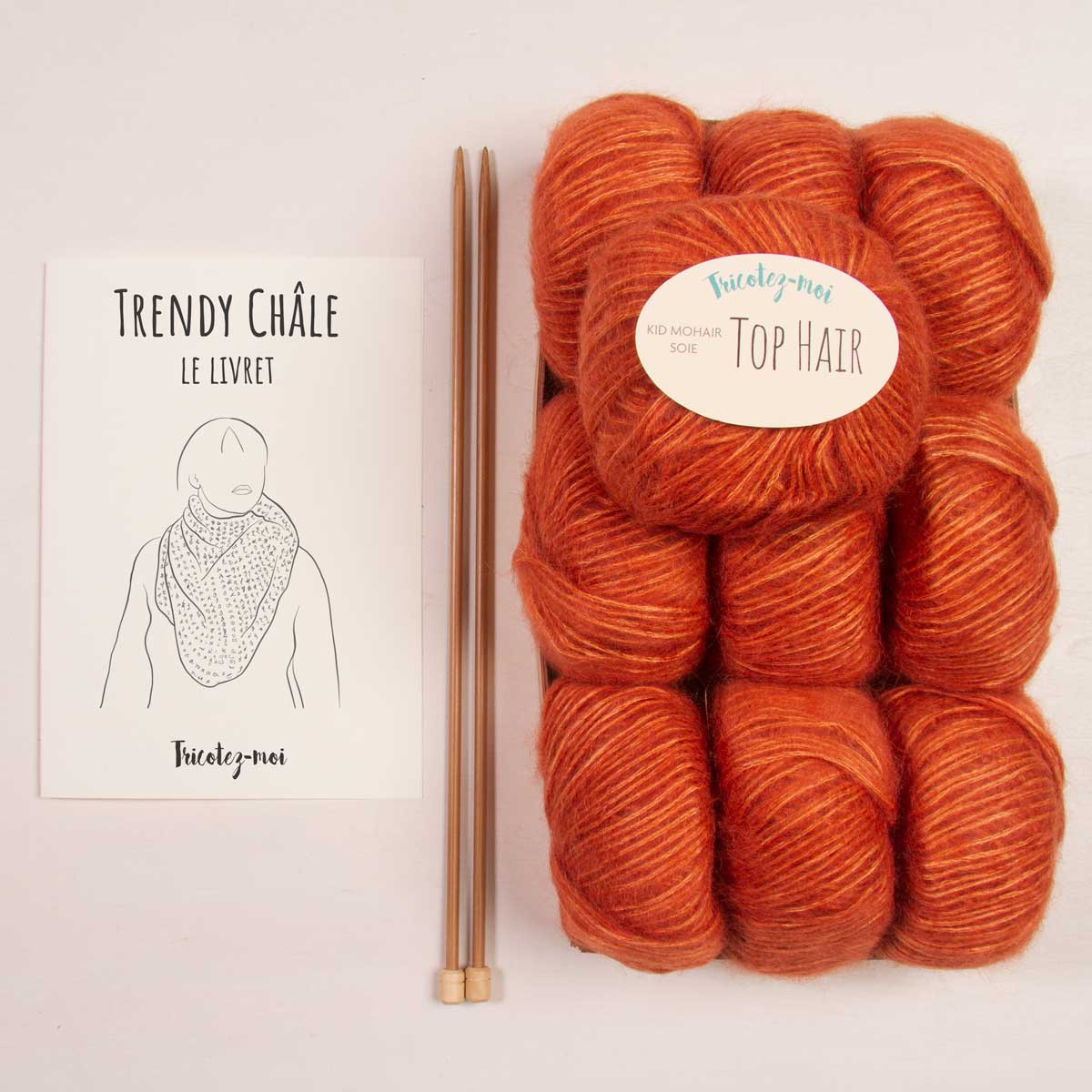 Trendy crochet shawl
