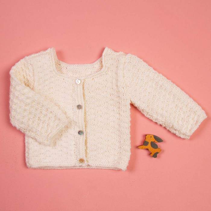 Gilet bébé kit tricot