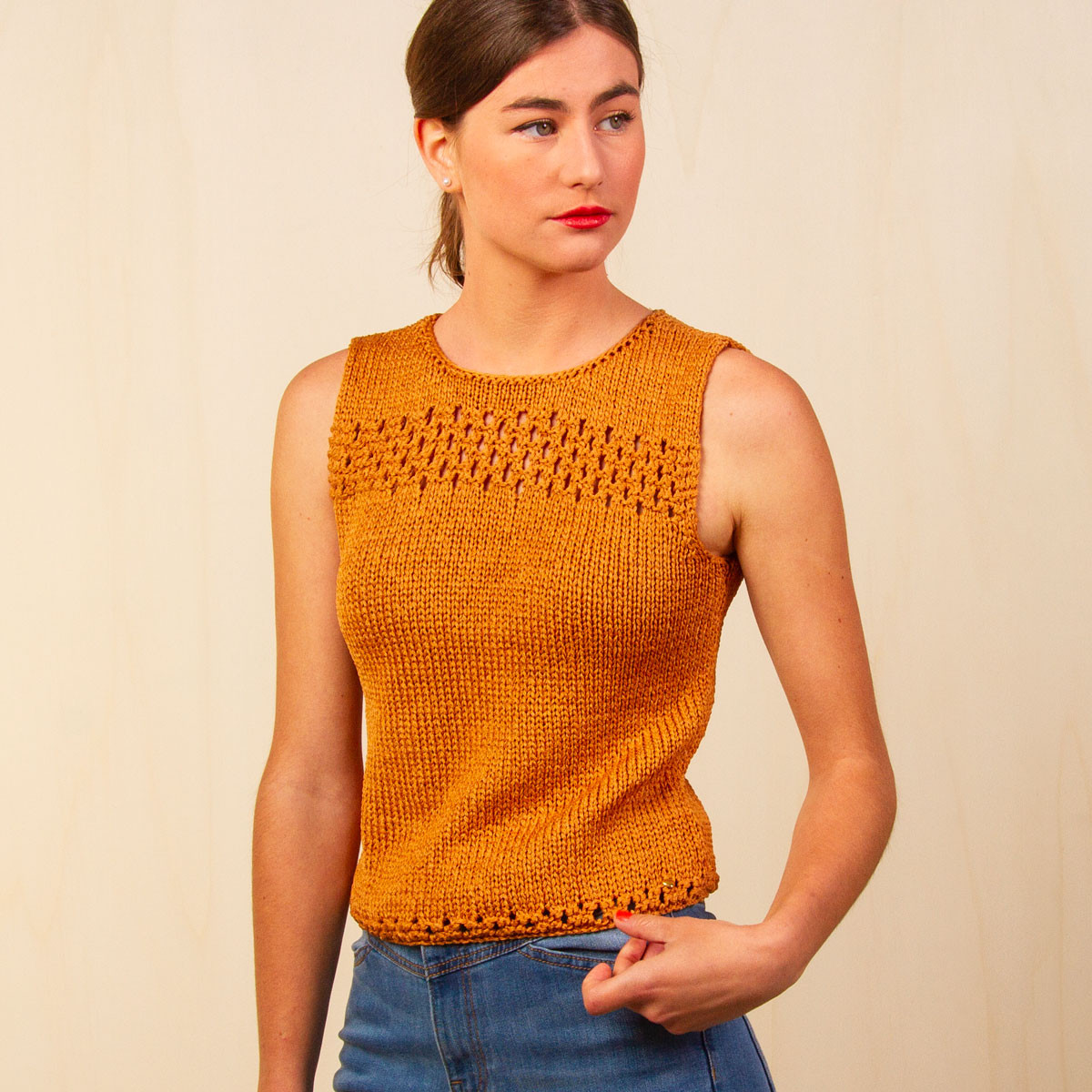 Phasianelle Top to knit