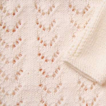 Bleu Ciel NEEDLE IT Idée Cadeau Kit complet pour débutant avec aiguilles à tricoter Kit de tricot pour couverture de bébé 100% coton