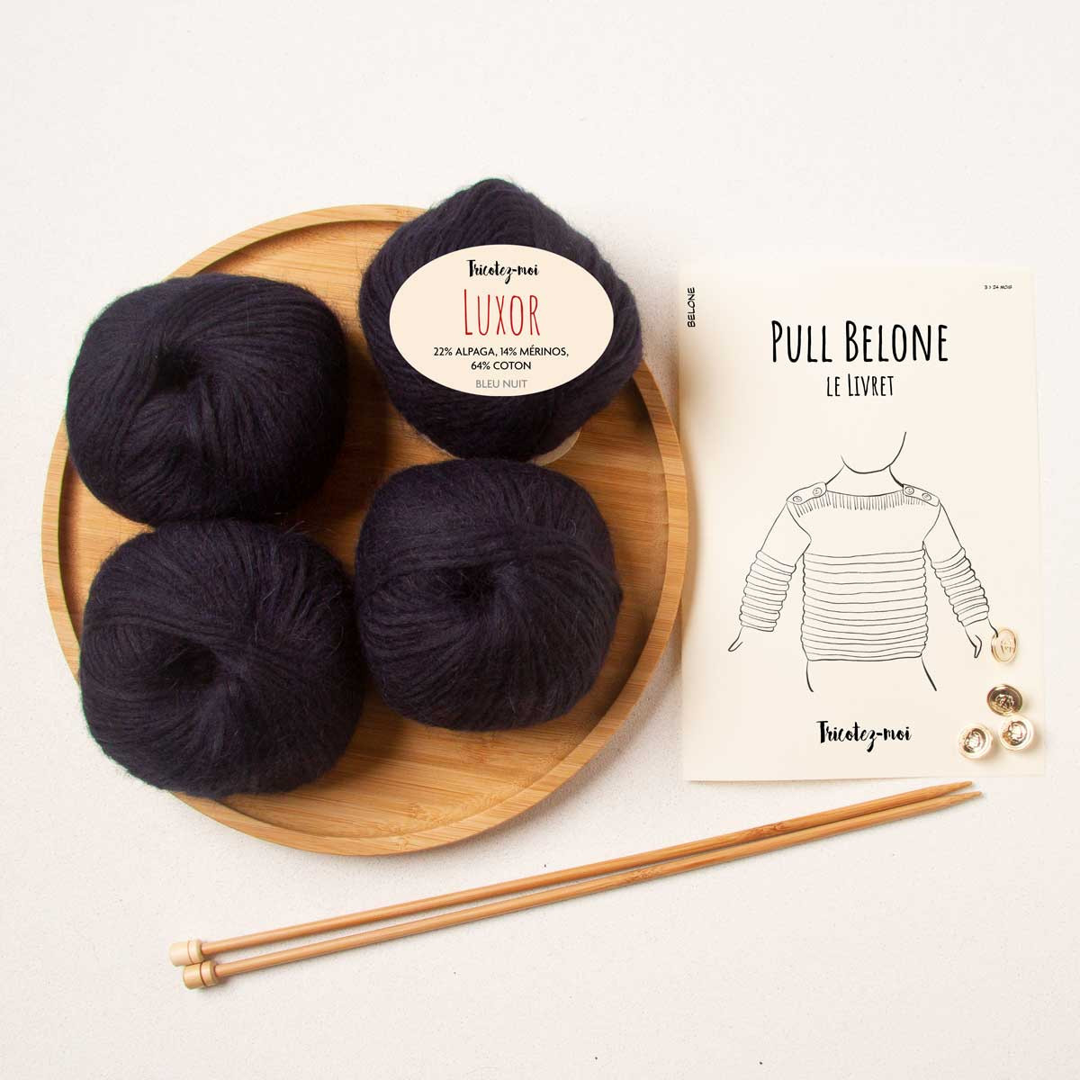 Belone baby knitting jumper