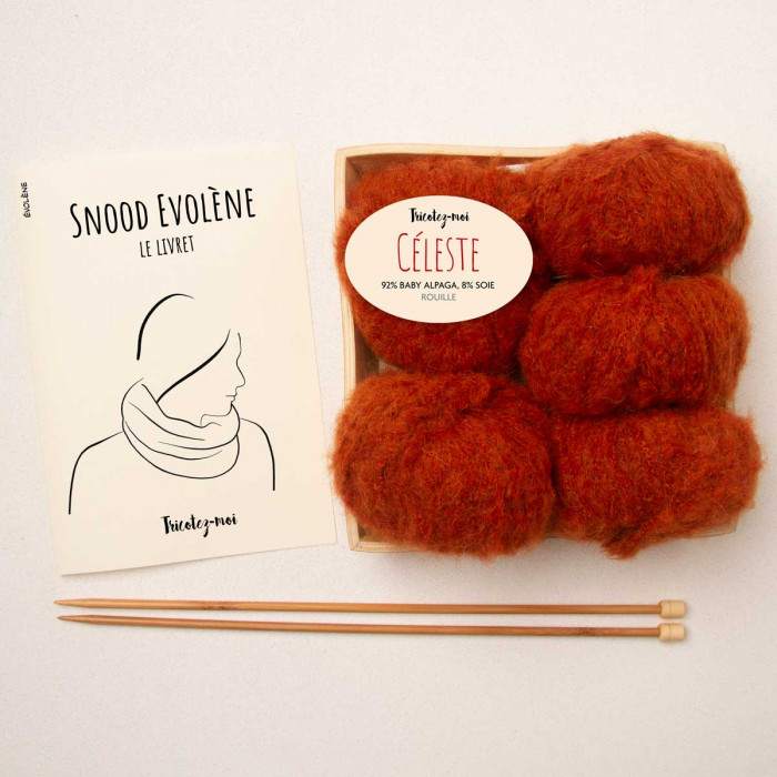 Evolene easy-to-knit Snood