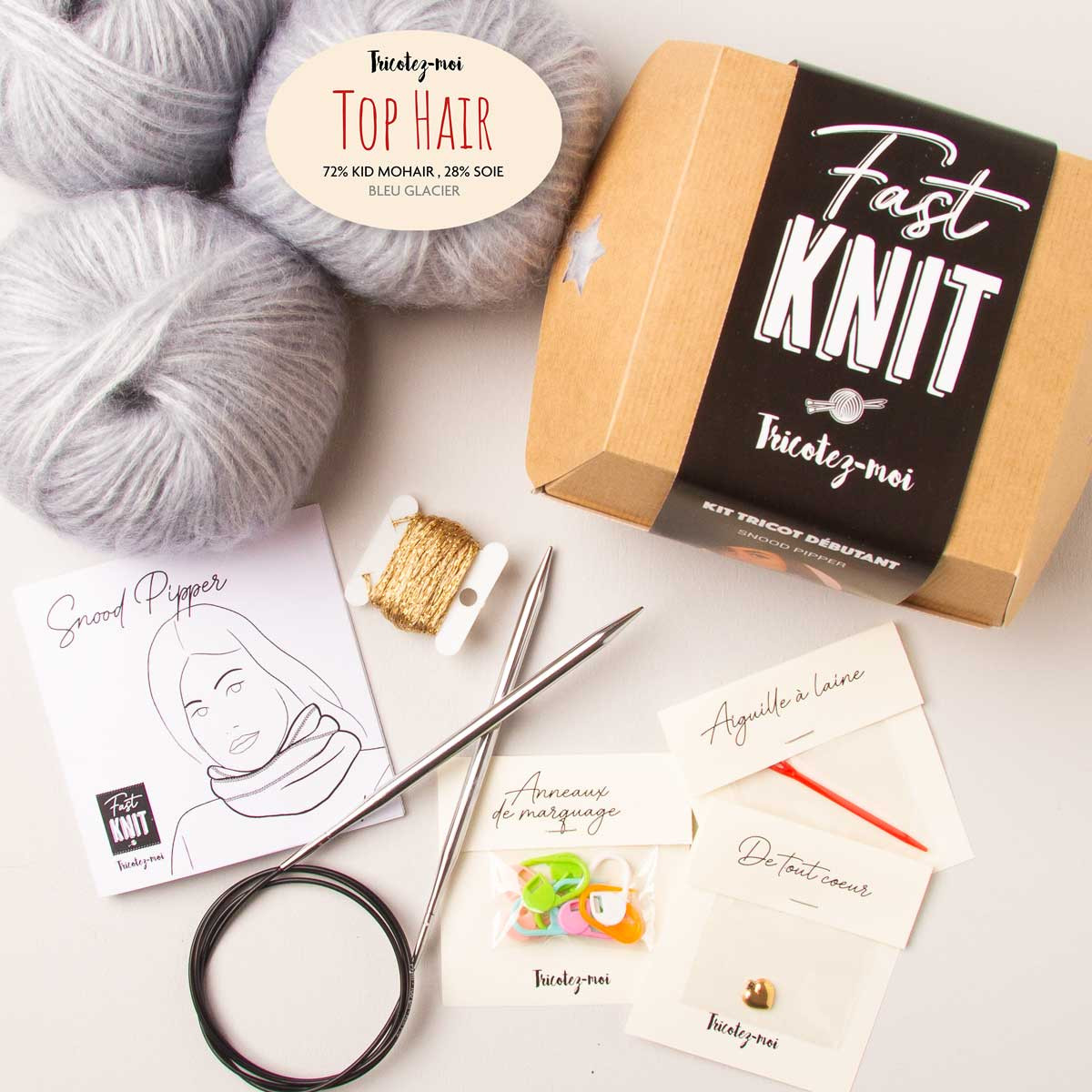 Pipper snood – Fast Knit box