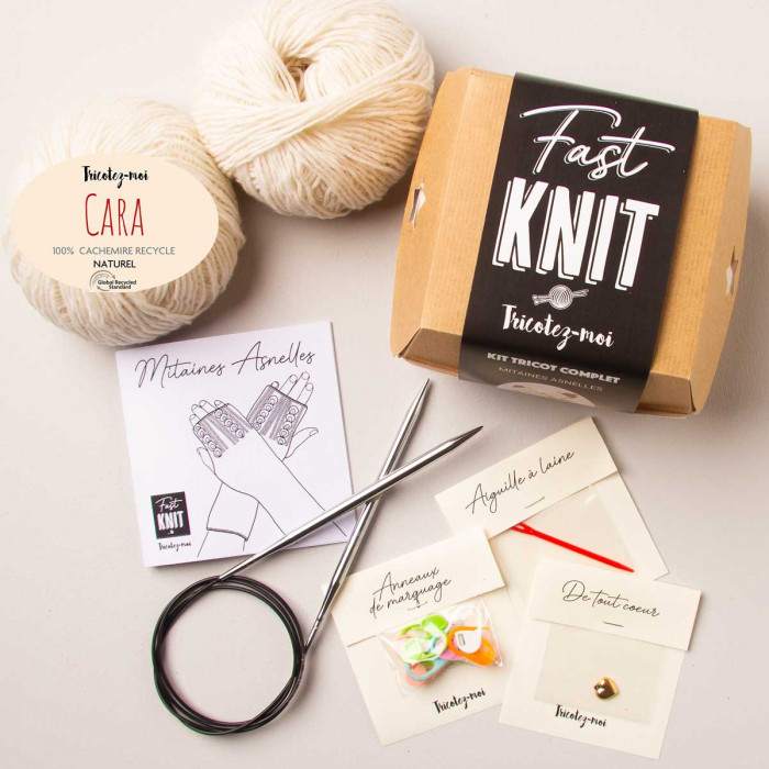 Mitaines Asnelles - Fast Knit box tricot