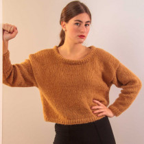 Pull femme kit tricot