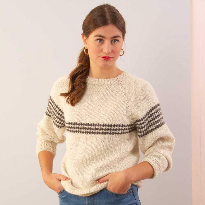 Brixen ready to knit sweater