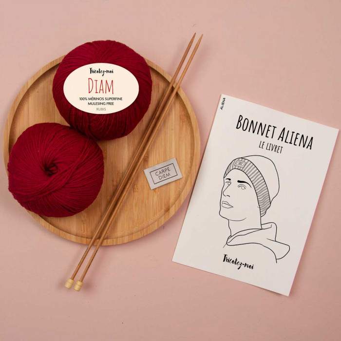 Bonnet à tricoter Alisma
