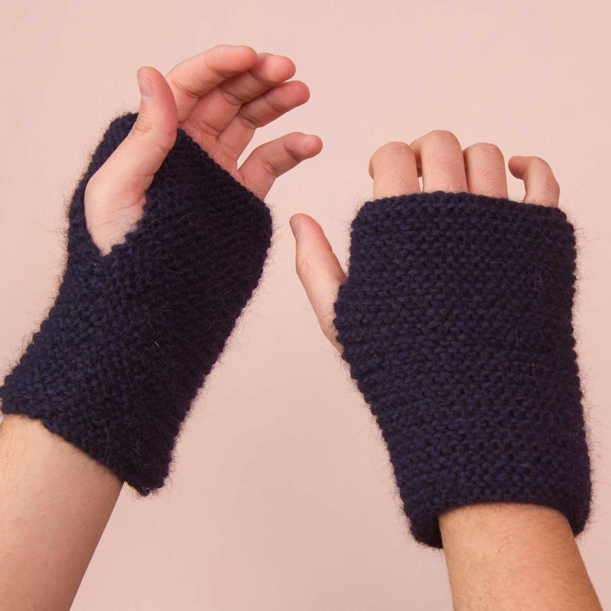 Copsis easy-to-knit Mittens