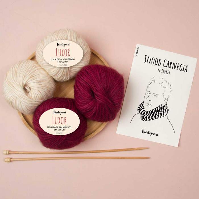 Carnegia ready-to-knit Snood