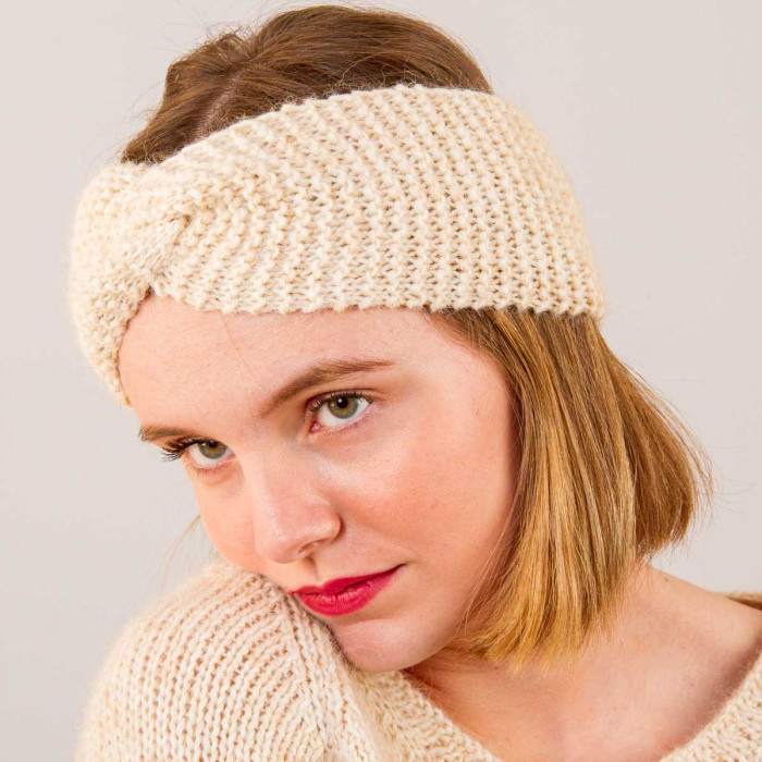 Headband Clusia - Fast Knit Box tricot