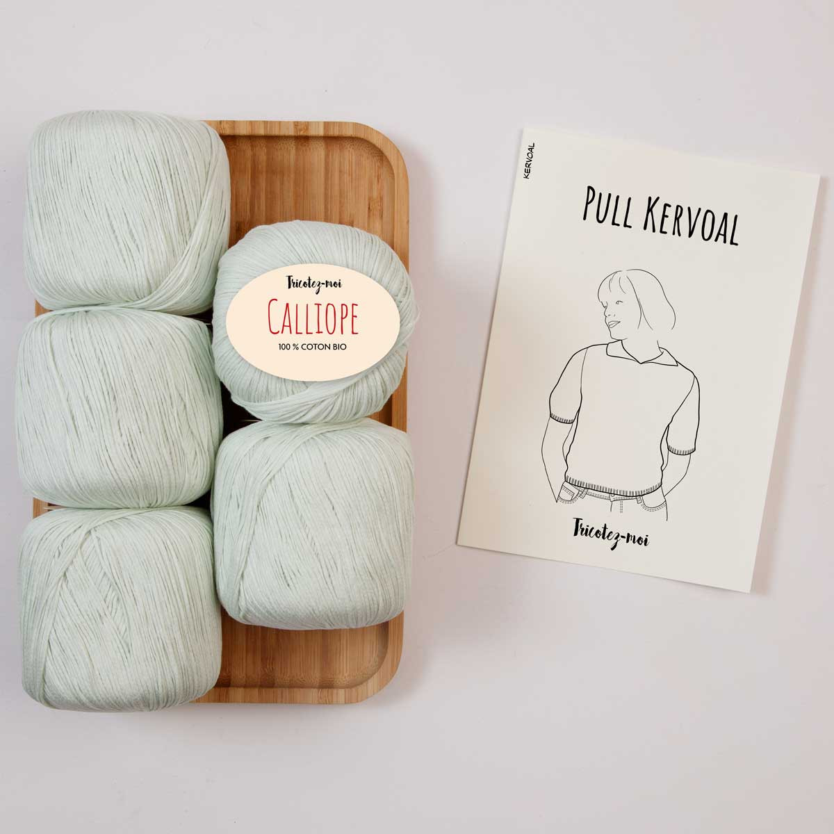 Kervoal T-shirt to knit