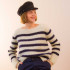 Courbine Striped jersey to knit