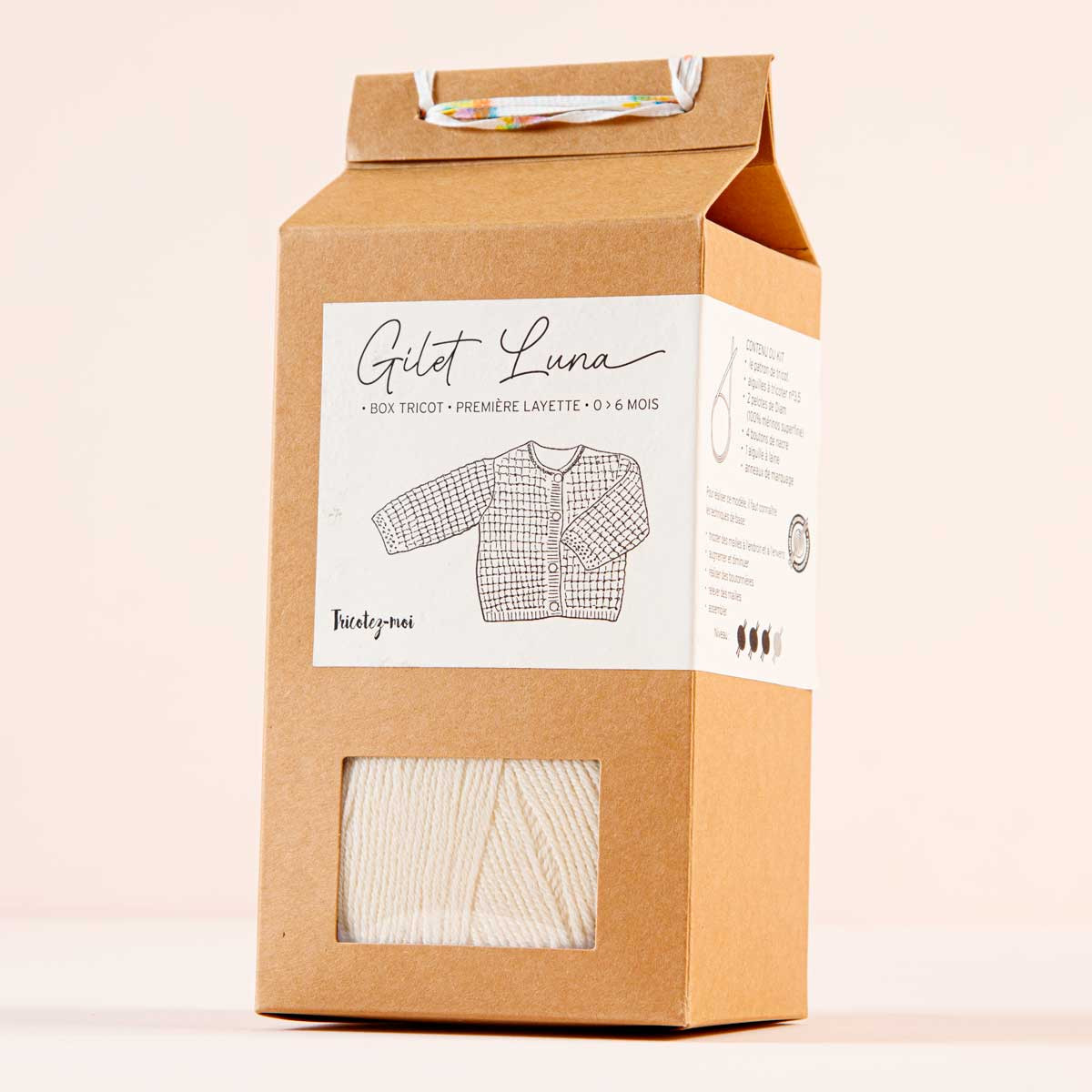 Luna Bra Layette Knitting box