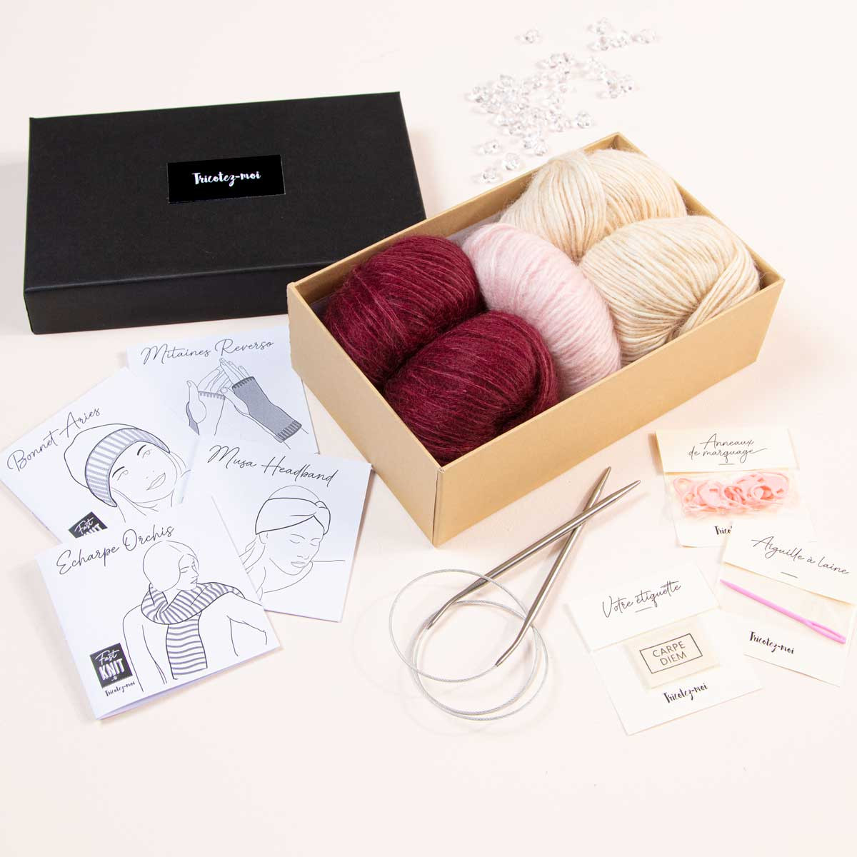 Sapphire Knitting Box