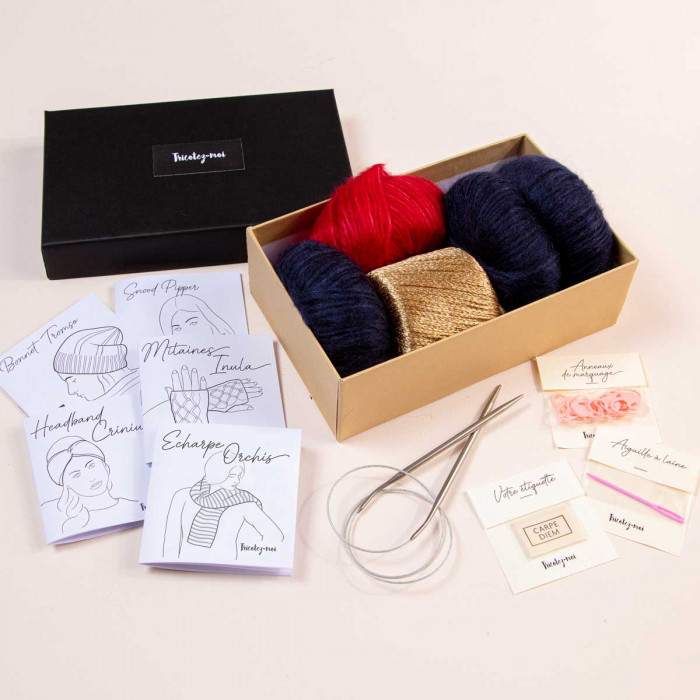 Diamond Knitting box
