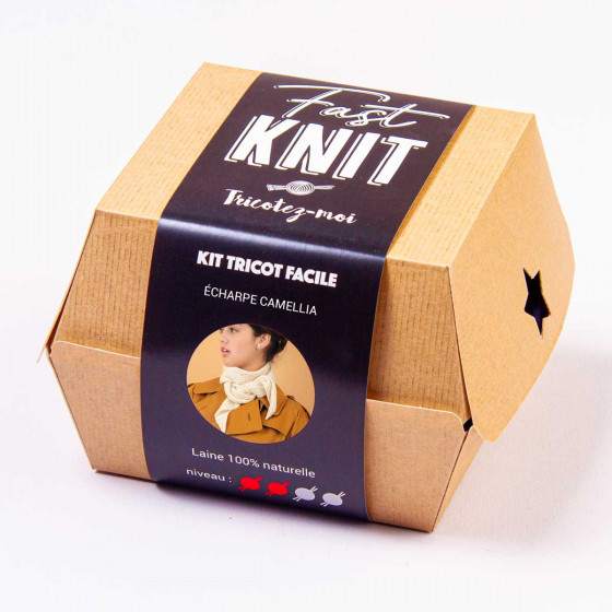 Écharpe Camellia - Fast Knit Box Tricot