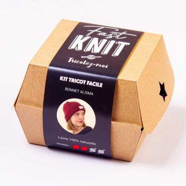 Bonnet Alisma - Fast Knit Box tricot