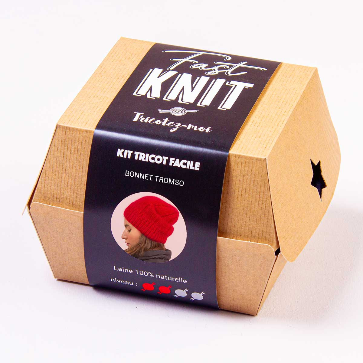 Bonnet Tromso - Fast Knit box tricot