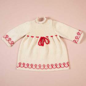 Assia child's dress to knit