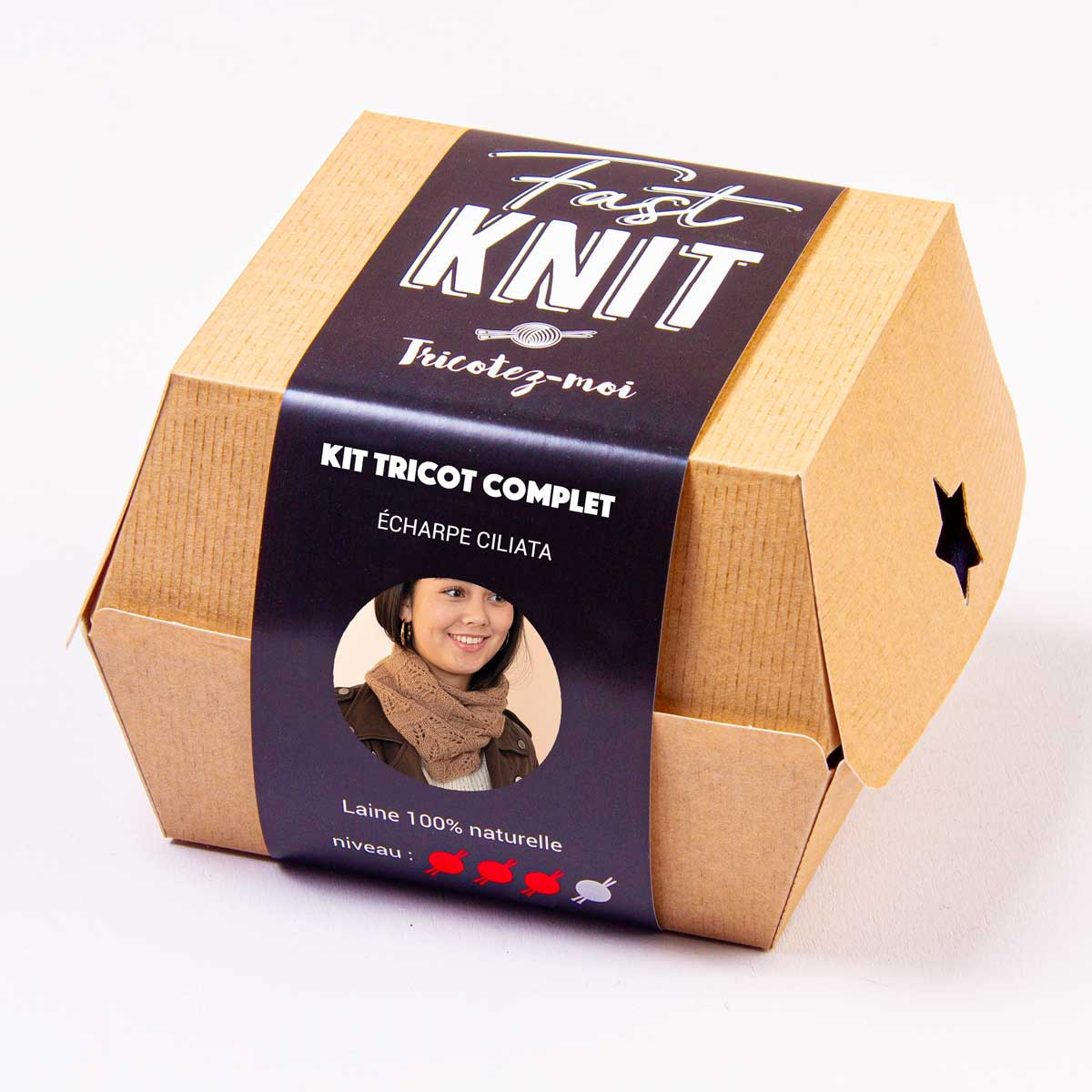 Ciliata Scarf - Fast Knit Box