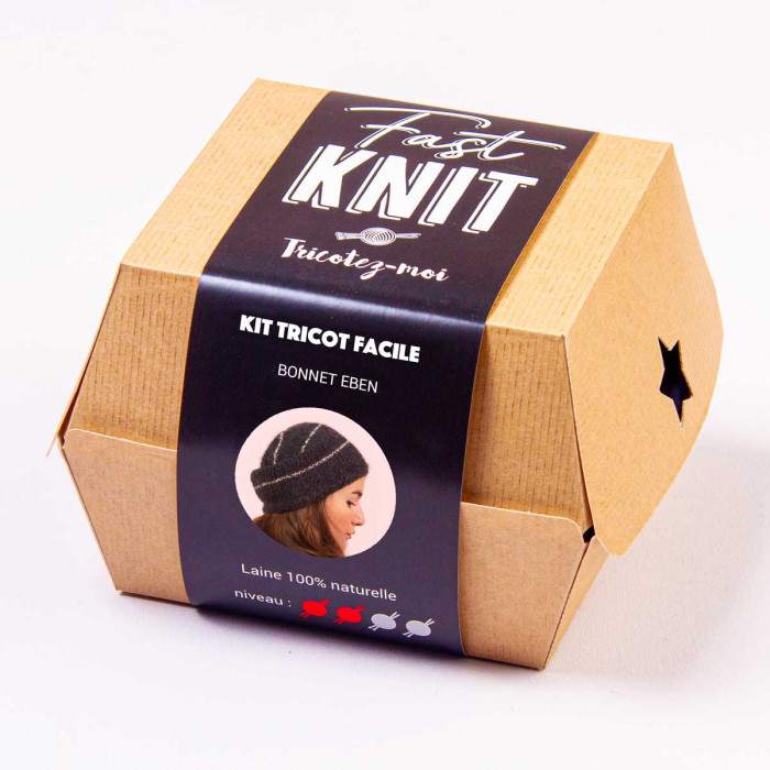 Bonnet Eben - Fast Knit box tricot