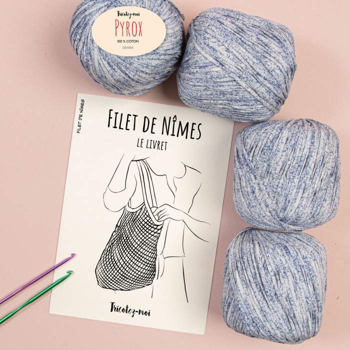 Filet de Nîmes kit crochet