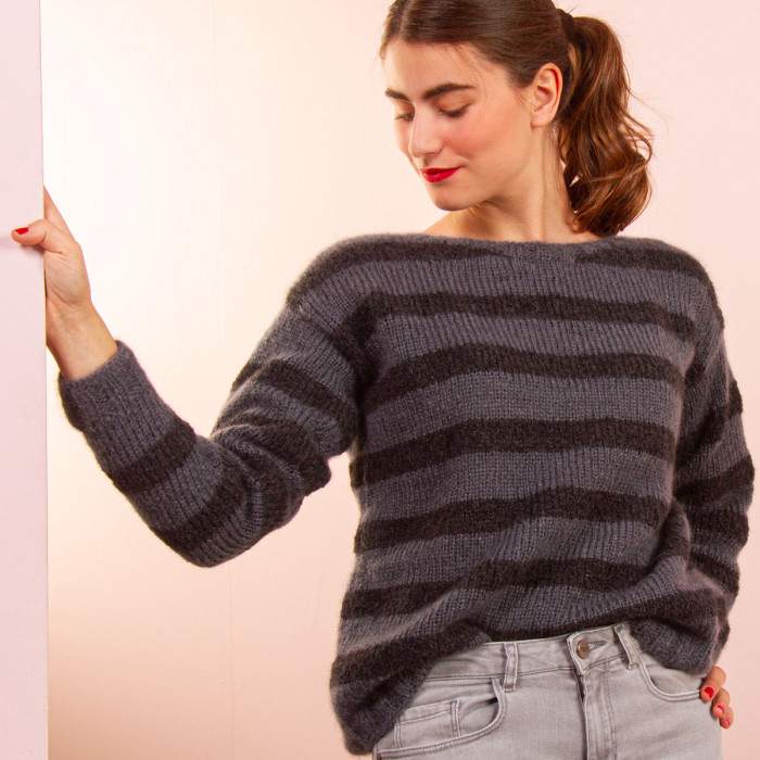 Pull à tricoter Laus