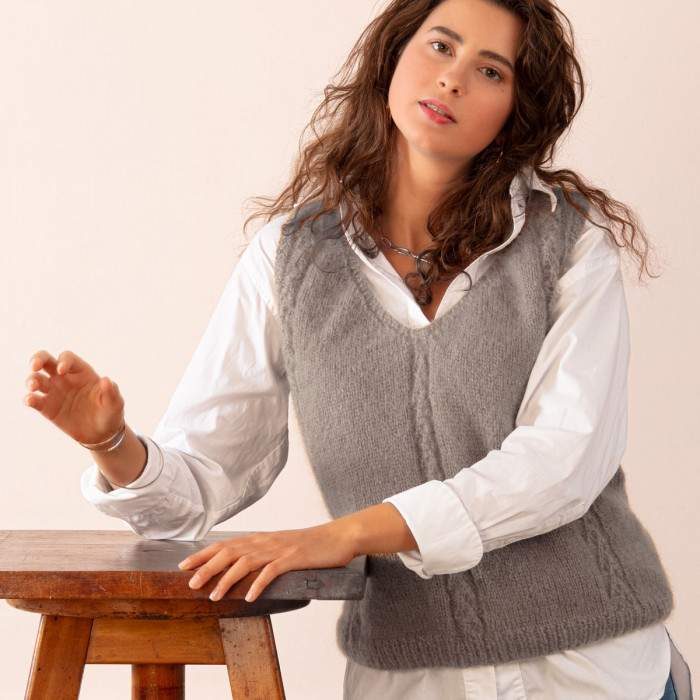 Pull à tricoter Mariager