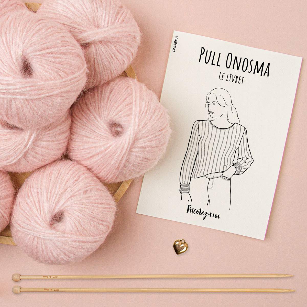 Pull à tricoter Onosma