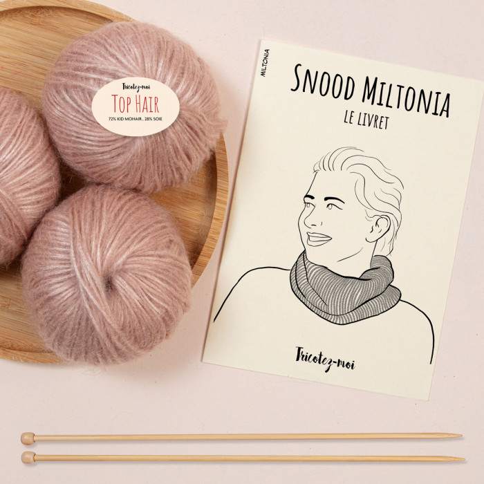 Snood à tricoter Miltonia