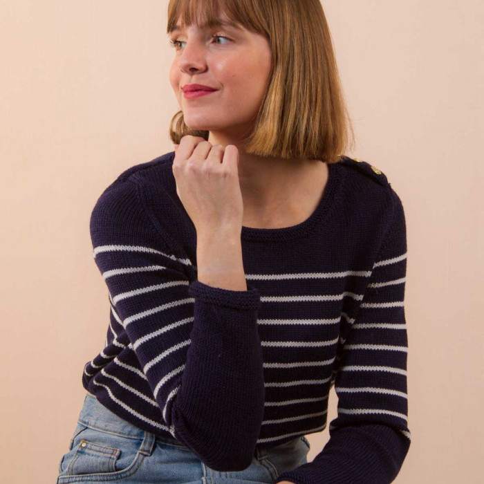 Patron tricot Pull Solea