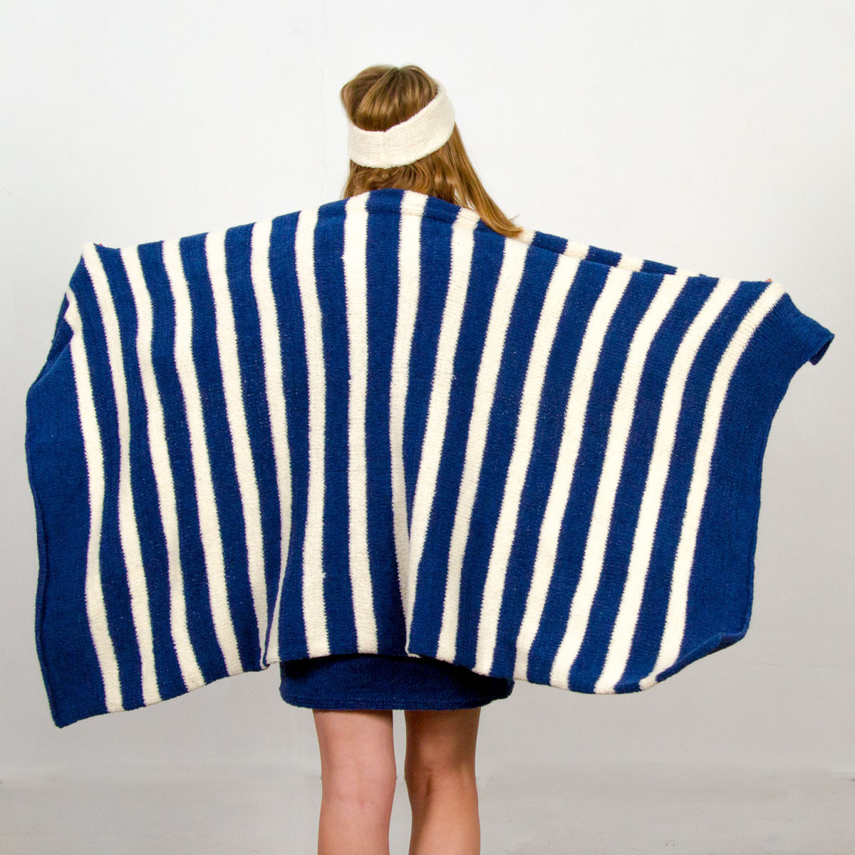 Grand drap de plage en kit tricot