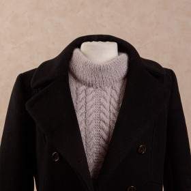Plastron à tricoter Chélone
