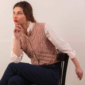 Gilet à tricoter Laurus