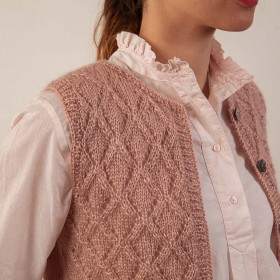 Gilet à tricoter Laurus