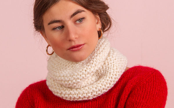 snood a tricoter